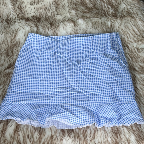 NWT golftini gingham skirt - Picture 1 of 4